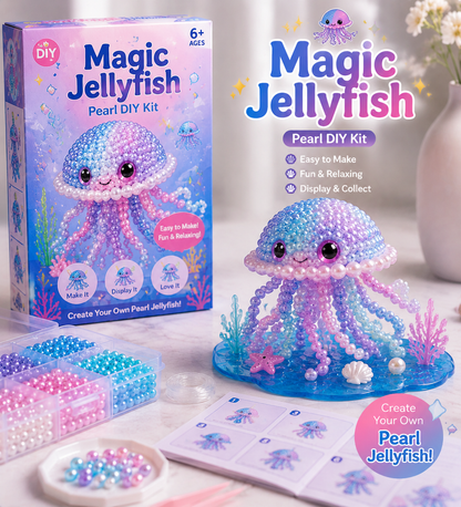 🔥Last Day BUY 3 GET 1 FREE🐚 12 Magical Ocean Friends DIY Kit – Create Your Own Adorable Sea Creatures!