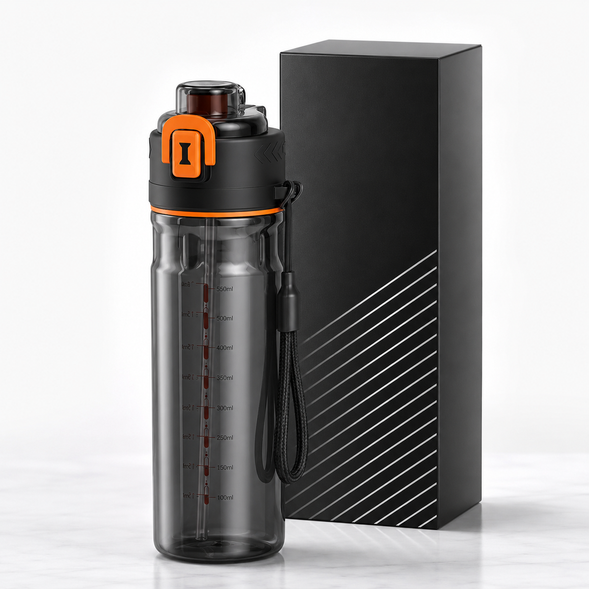 🔥Last Day 49% OFF - 💦 750ML Cooling Mist Water Bottle | Straw & Spray Sports Bottle for Hot Days