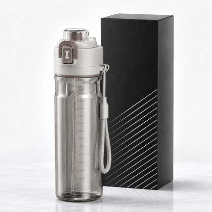 🔥Last Day 49% OFF - 💦 750ML Cooling Mist Water Bottle | Straw & Spray Sports Bottle for Hot Days