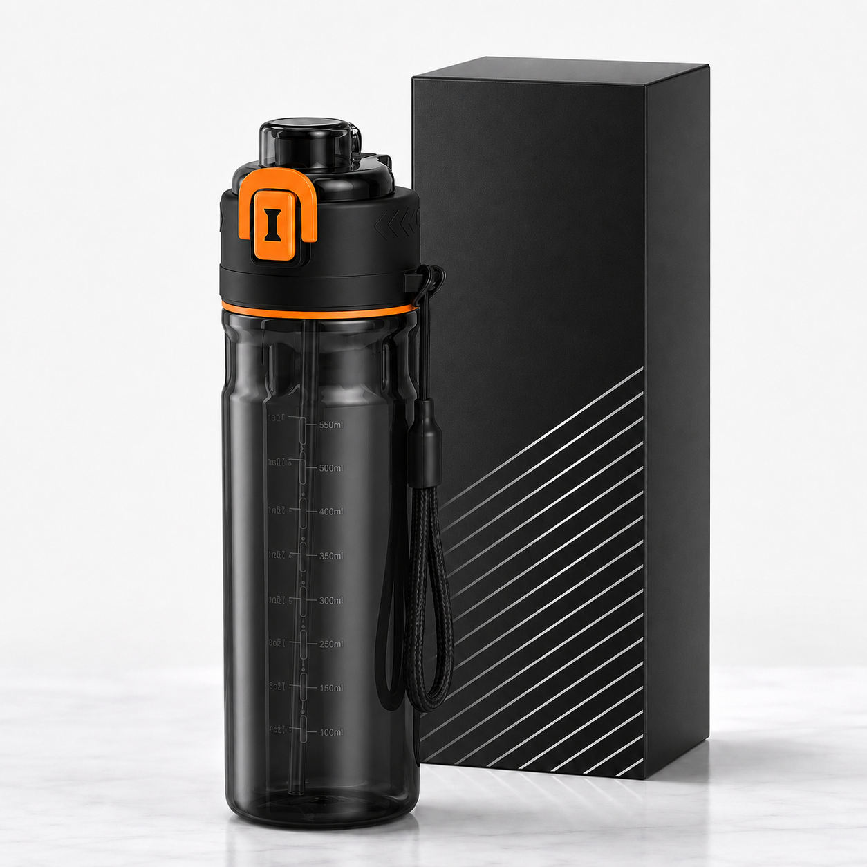 🔥Last Day 49% OFF - 💦 750ML Cooling Mist Water Bottle | Straw & Spray Sports Bottle for Hot Days