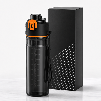 🔥Last Day 49% OFF - 💦 750ML Cooling Mist Water Bottle | Straw & Spray Sports Bottle for Hot Days