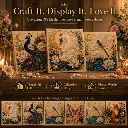 🔥 Last Day 49% OFF – ✨ Gilded Garden Pearl Art DIY Kit – Turn Tiny Pearls into Luxurious Garden Magic