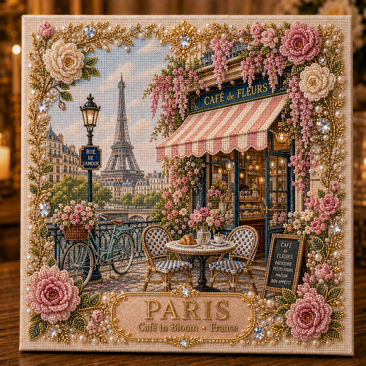 🔥 Last Day 49% OFF – Dream Destinations Pearl Art DIY Kit – Create Your Own Sparkling Escape