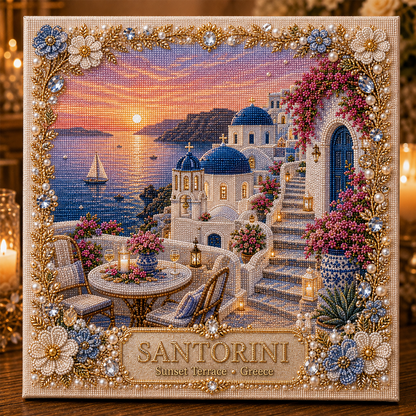 🔥 Last Day 49% OFF – Dream Destinations Pearl Art DIY Kit – Create Your Own Sparkling Escape