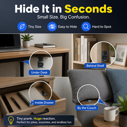 They’ll Hear It But Never Find It – Hidden Cricket Prank Noisemaker