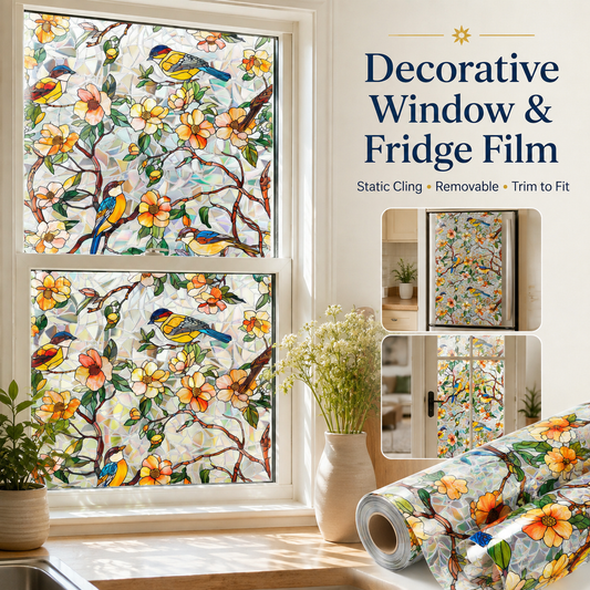 🔥 Limited Time 49% OFF - ✨ Crystal Stained Glass Window Film – Transform Your Windows Into Stunning Art