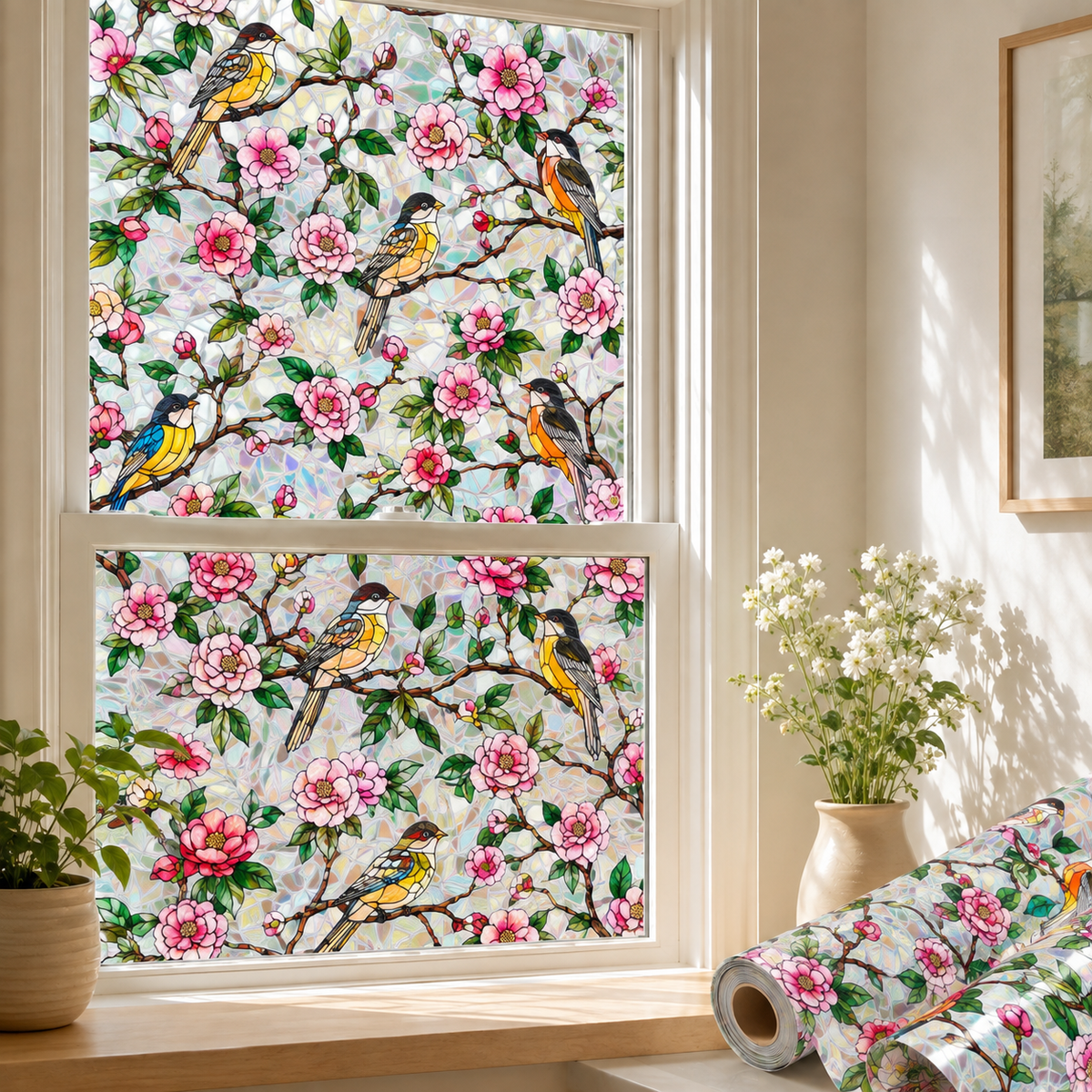 🔥 Limited Time 49% OFF - ✨ Crystal Stained Glass Window Film – Transform Your Windows Into Stunning Art