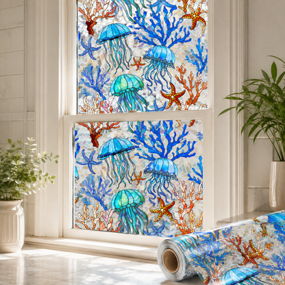 🔥 Limited Time 49% OFF - ✨ Crystal Stained Glass Window Film – Transform Your Windows Into Stunning Art