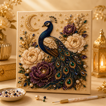🔥 Last Day 49% OFF – ✨ Gilded Garden Pearl Art DIY Kit – Turn Tiny Pearls into Luxurious Garden Magic