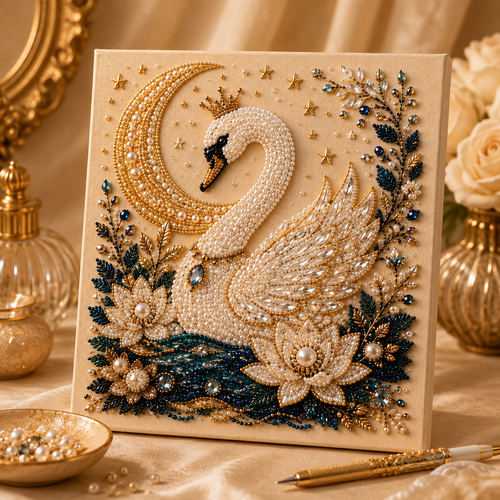 🔥 Last Day 49% OFF – ✨ Gilded Garden Pearl Art DIY Kit – Turn Tiny Pearls into Luxurious Garden Magic