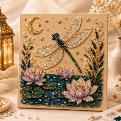 🔥 Last Day 49% OFF – ✨ Gilded Garden Pearl Art DIY Kit – Turn Tiny Pearls into Luxurious Garden Magic