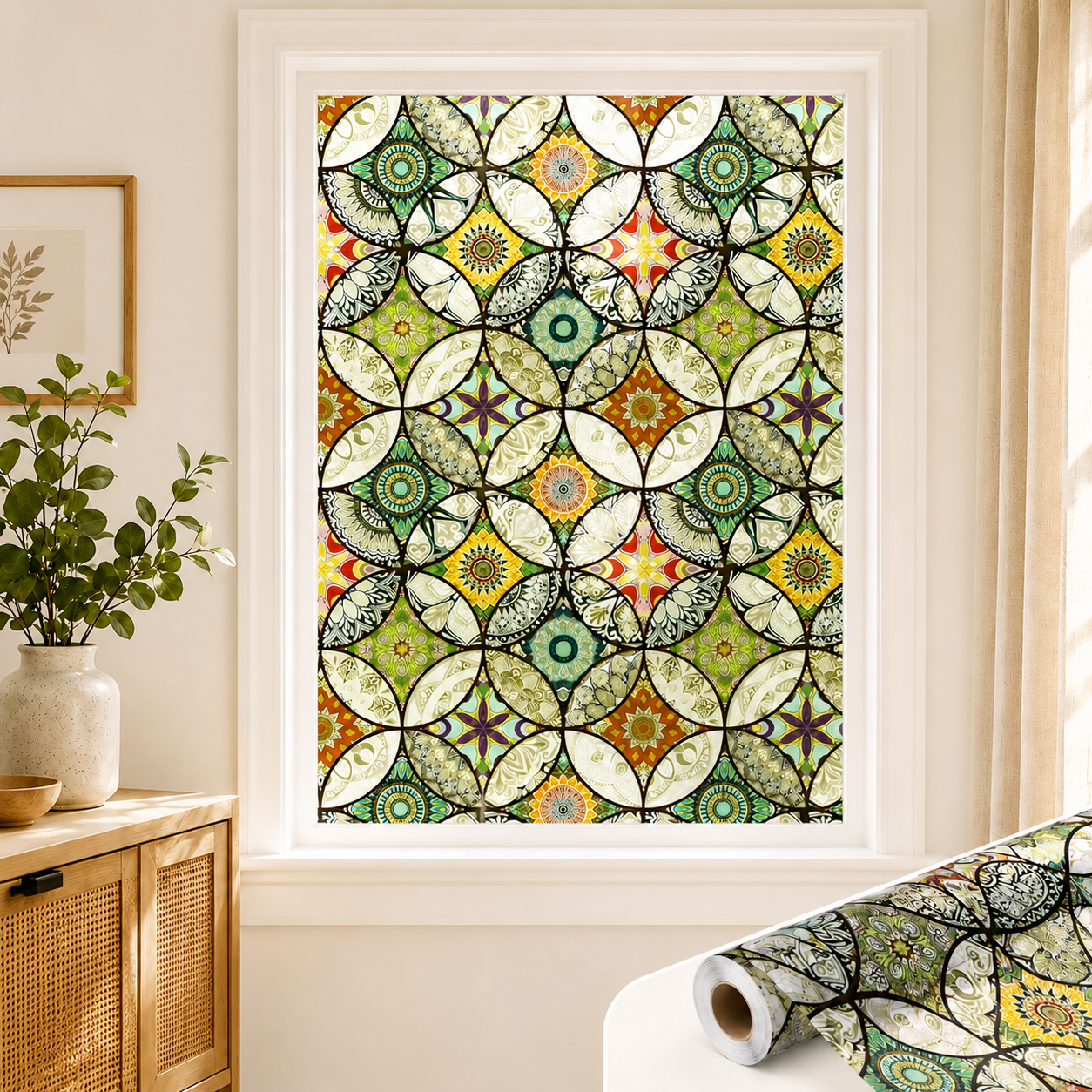 🔥 Limited Time 49% OFF - 🌈 Decorative Window Film | Turn Any Window Into Stunning Stained Glass Art