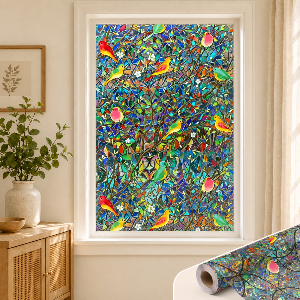 🔥 Limited Time 49% OFF - 🌈 Decorative Window Film | Turn Any Window Into Stunning Stained Glass Art
