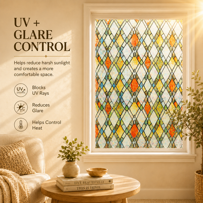 🔥 Limited Time 49% OFF - 🌈 Decorative Window Film | Turn Any Window Into Stunning Stained Glass Art