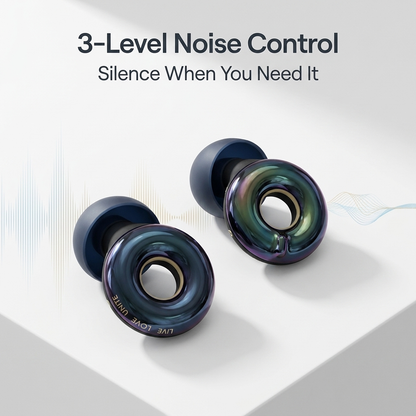 🔥 Hot Sale 49% OFF!!⚡ - 3-Mode Adjustable Noise Reduction Earplugs