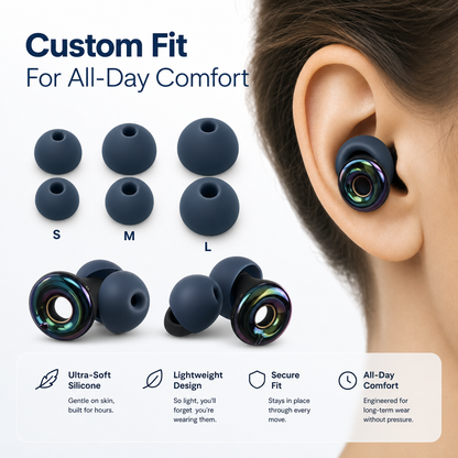 🔥 Hot Sale 49% OFF!!⚡ - 3-Mode Adjustable Noise Reduction Earplugs