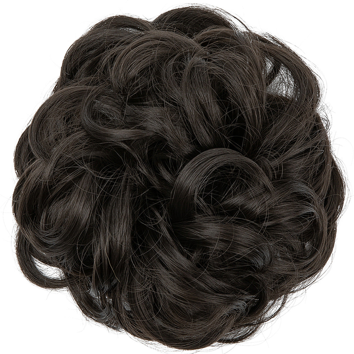 Voluminous Curly Messy Bun Scrunchie for Women