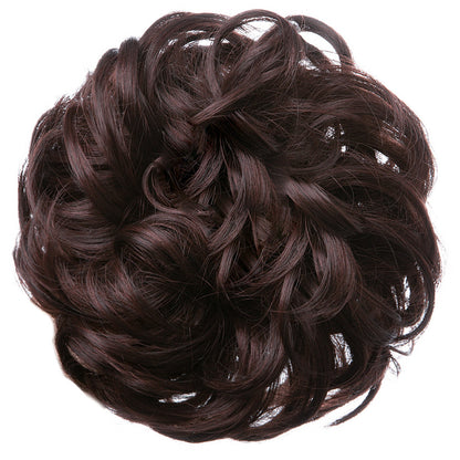 Voluminous Curly Messy Bun Scrunchie for Women
