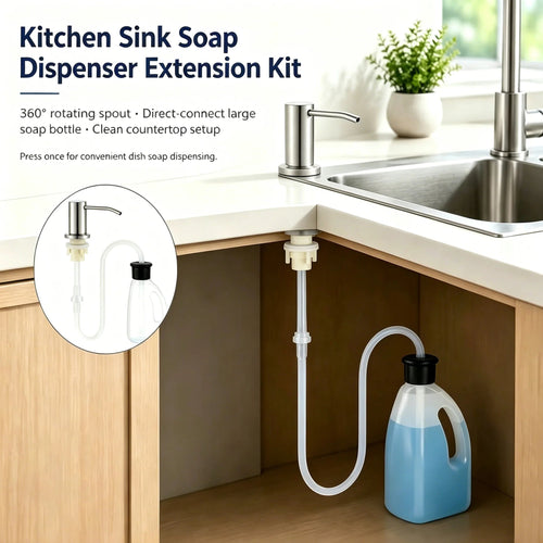 🔥Last Day 48% OFF - Kitchen Sink Soap Dispensers✨