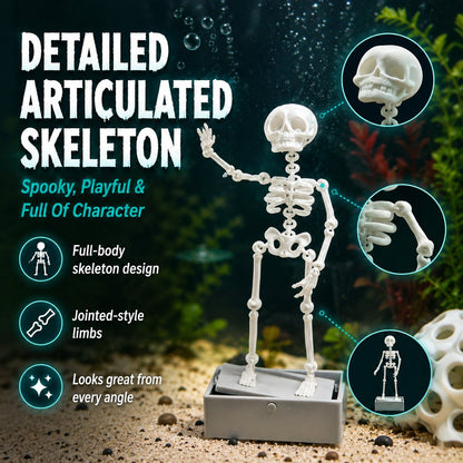 💀Air-Driven Dancing Skeleton Aquarium Ornament