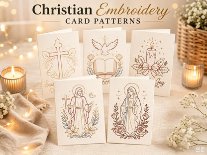 🌲 🪡 Christmas Hand Embroidery Card DIY Kit | Stitch Your Way Into the Christmas Spirit ✨ 🎁