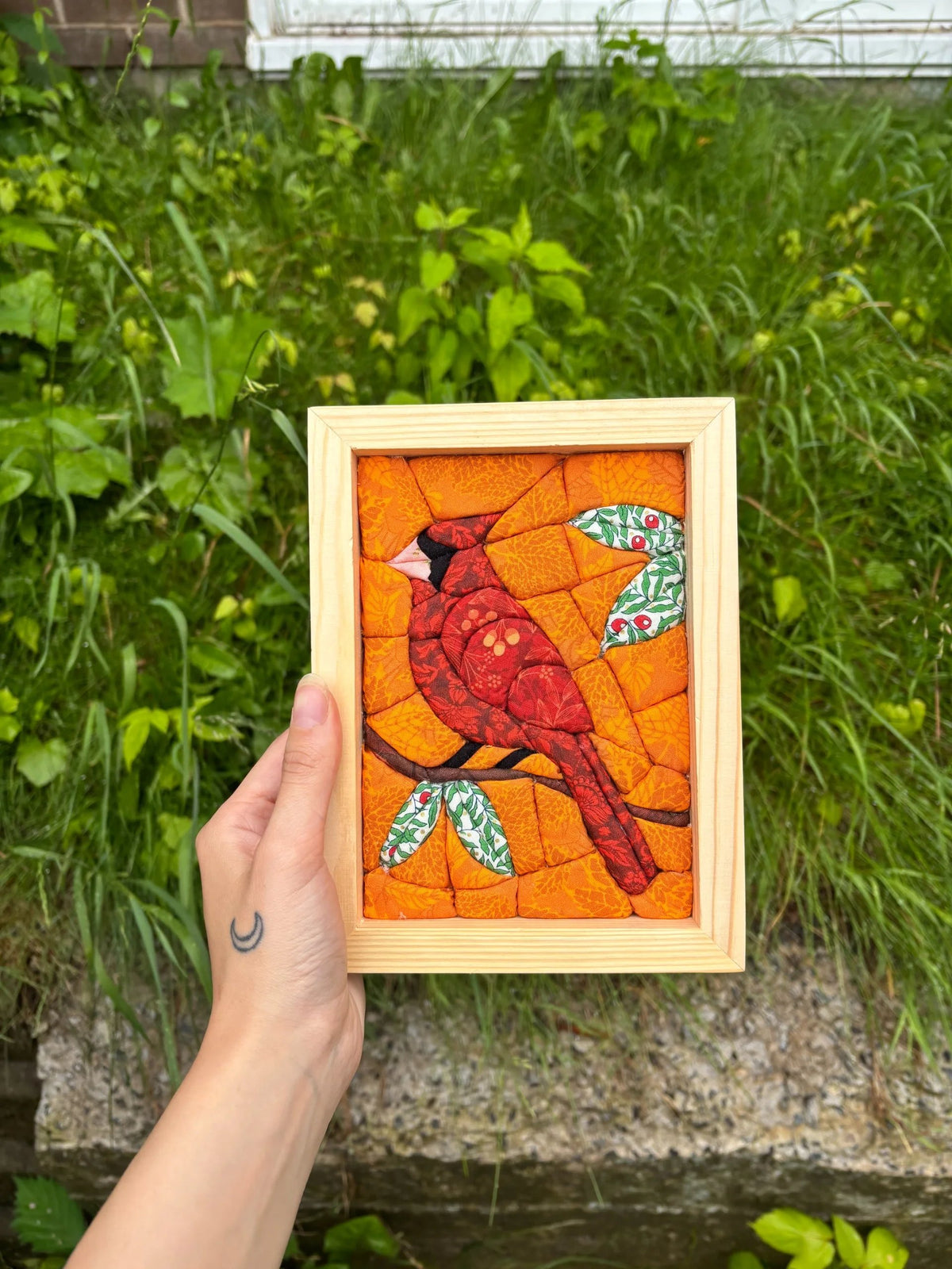 🔥Last Day 49% OFF - 🧵 Kinusaiga Fabric Art Kit | No-Sew DIY Textile Craft Set