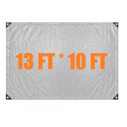 🌿 10×13 FT Clear Waterproof Tarp