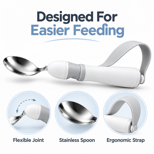 🥄 Adaptive Comfort Spoon™ – Helping Loved Ones Enjoy Mealtimes With Confidence