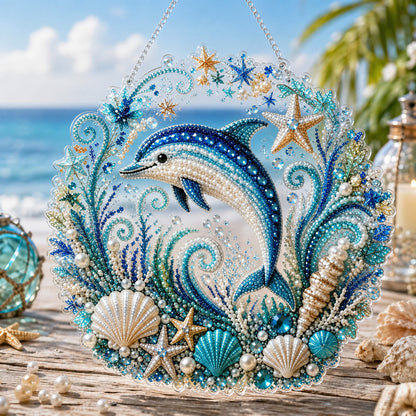 🔥BUY 3 GET 1 FREE  - 🌊✨Ocean Pearl Art DIY Hanging Ornament Kit