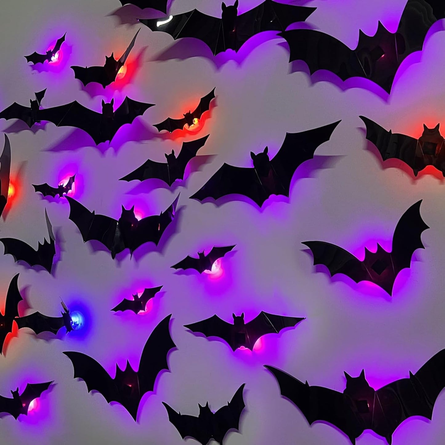 🔥Last Day SAVE 48% OFF🦇3D Bat Design LED Decoration🕷️