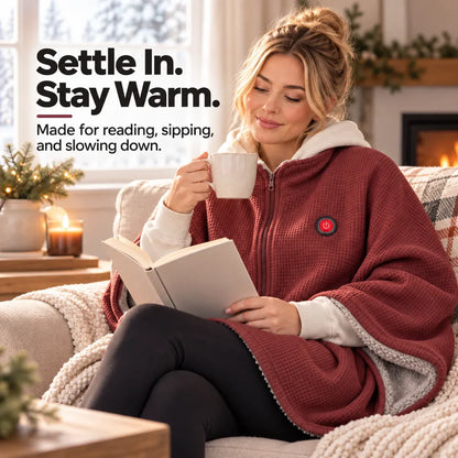 ✨Last Day 50% OFF🔥Wearable Heated Blanket Shawl | Portable USB-Powered Warmth for Home, Work & Outdoors