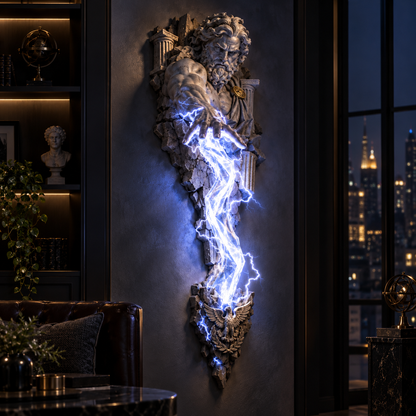⏰ Limited Stock 50% OFF  ⚡🌊 Mythological Sculpture Wall Lamp Collection 🏛✨