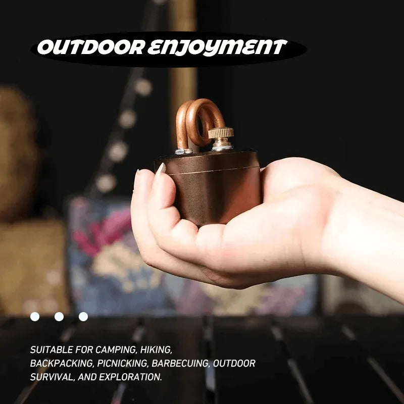🎉LAST DAY 49% OFF -🔥High-Power Portable Mini Outdoor Spirit Burner & Alcohol Stove🍵