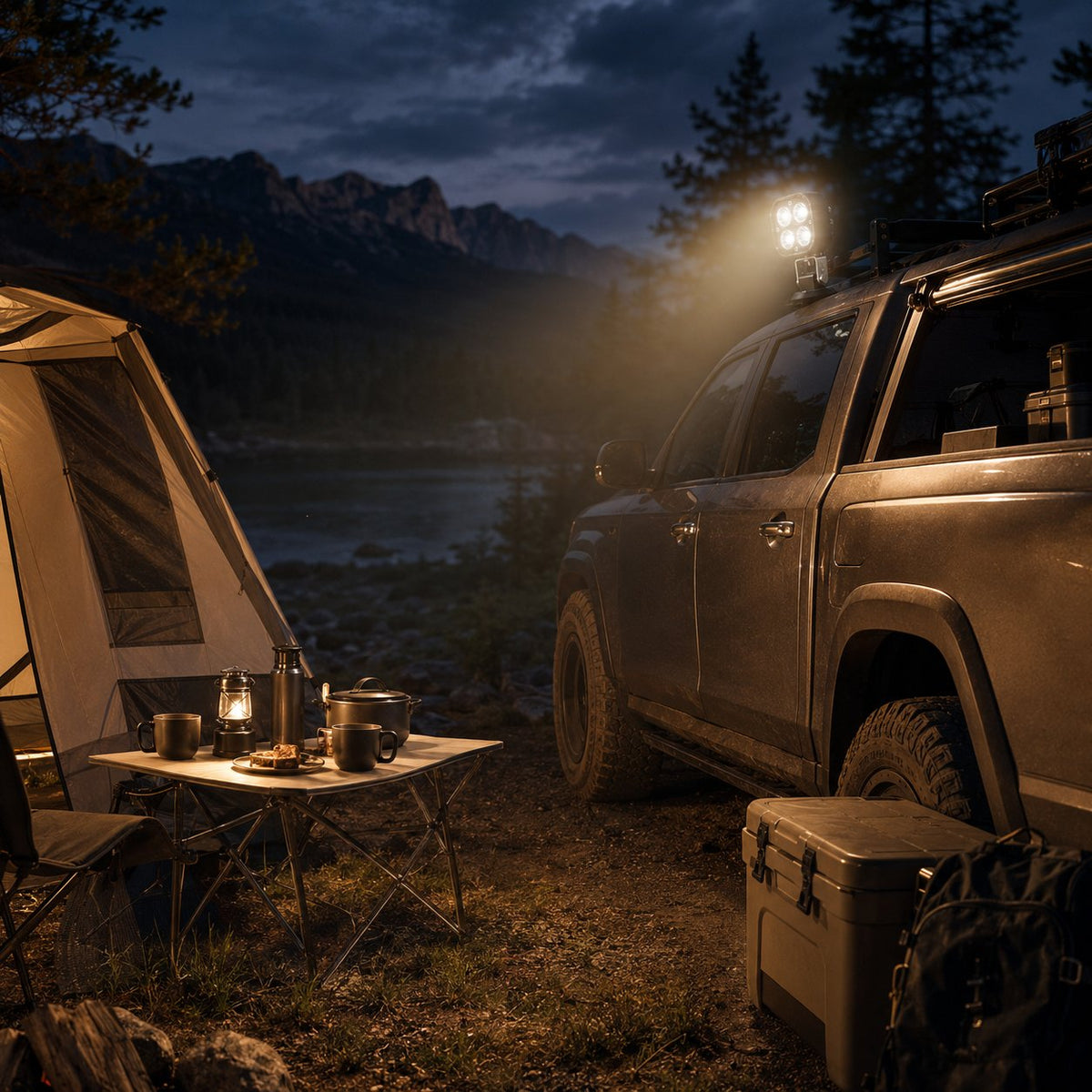 🏕️ Omni-Directional Magnetic LED Pod Light