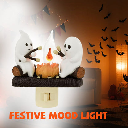 2026 USB Ghost Campfire Flickering Nightlight🔥👻