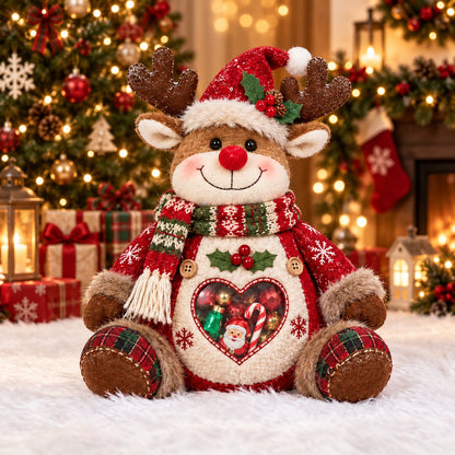 🎅 🎄 Christmas Character Refillable Treat Holder