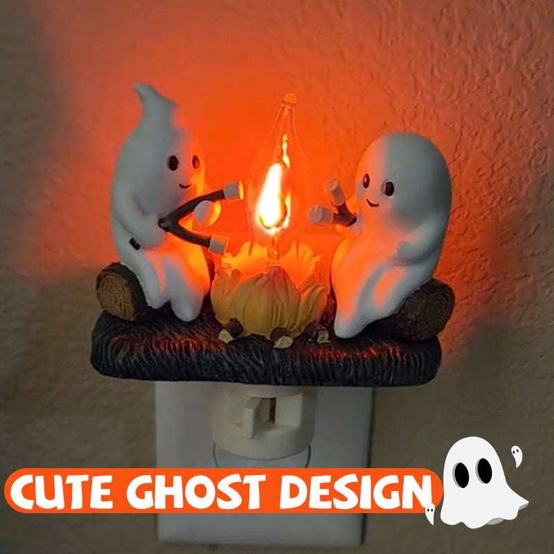 2026 USB Ghost Campfire Flickering Nightlight🔥👻