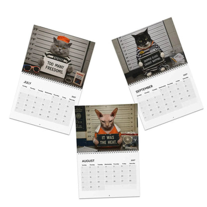😂 Funny Cat Mugshots 2027 Calendar 📅