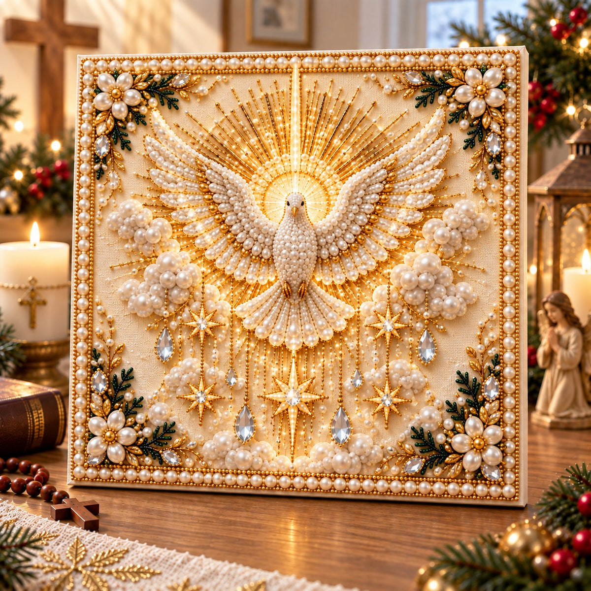 🙏✝️DIY Christian Pearl Artwork Kit