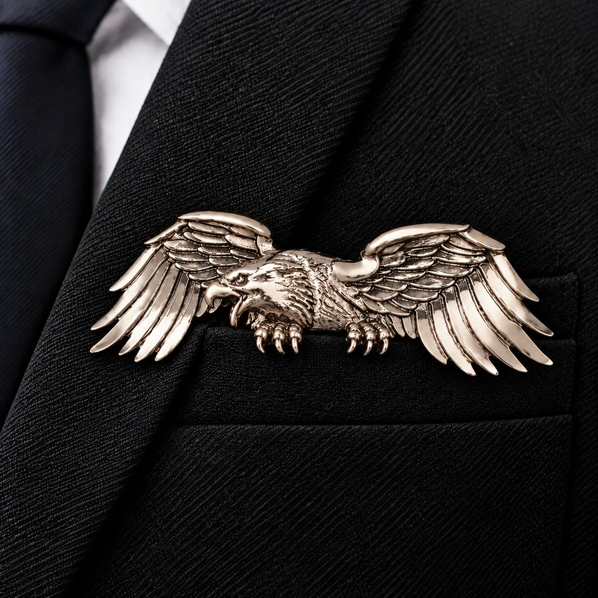 ✨ Luxury Sculpted Animal Brooch – Premium Statement Piece for Suits & Blazers