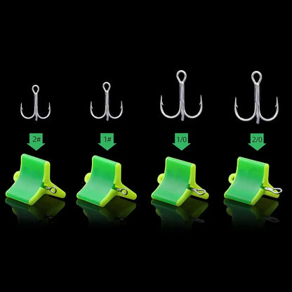 🎣 Treble Hook Protector Covers – Tangle-Free Fishing Lure Hook Guards
