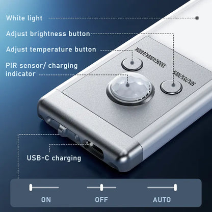🥳2026 HOT SALE🥳💞50K+ SOLD-Punch-free Smart Sensor Magnetic Rechargeable LED Lights