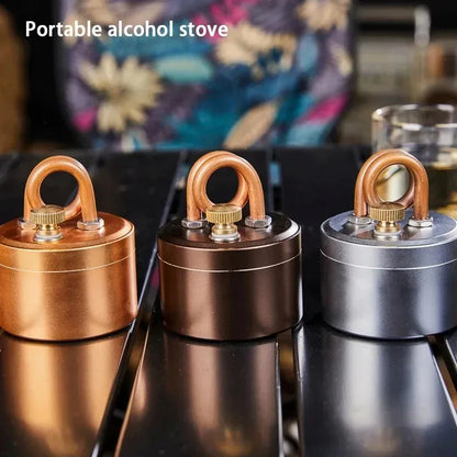 🎉LAST DAY 49% OFF -🔥High-Power Portable Mini Outdoor Spirit Burner & Alcohol Stove🍵