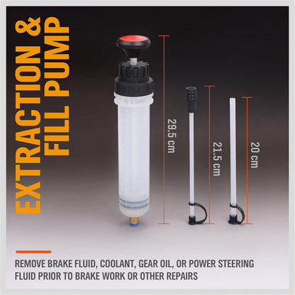 Fluid Extractor & Filler Syringe Pump