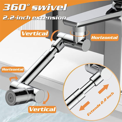 3D Filter Faucet Set - Multi-Angle Swivel Faucet Aerator with 3 Included Filter