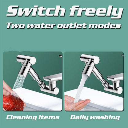 3D Filter Faucet Set - Multi-Angle Swivel Faucet Aerator with 3 Included Filter